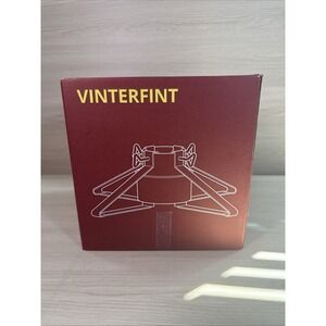 IKEA VINTERFINT Christmas Tree Stand Black New 105.249.08 Fits up to 6"